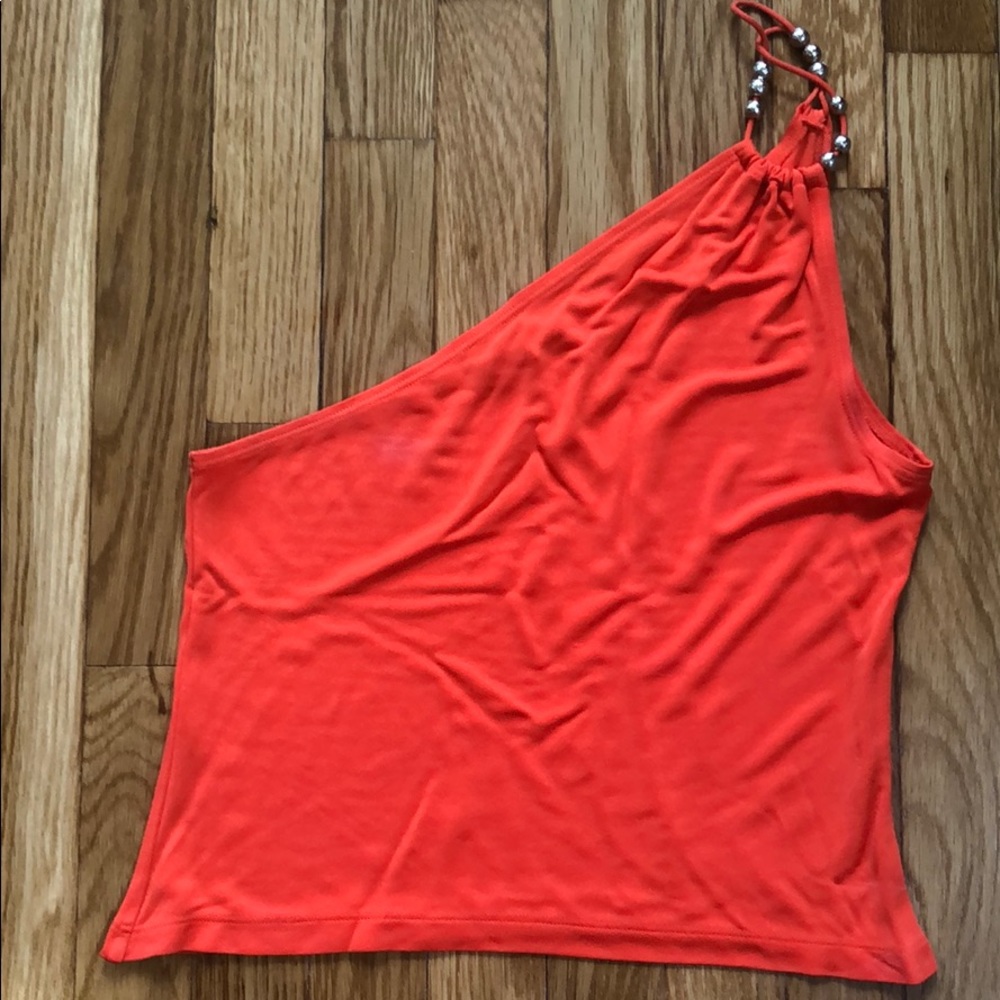 Celine Off The Shoulder Top with gold beads